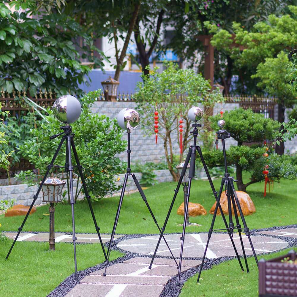 RefBall 25cm Single VFX Ball half mirror and half grey ball - RefBall Store